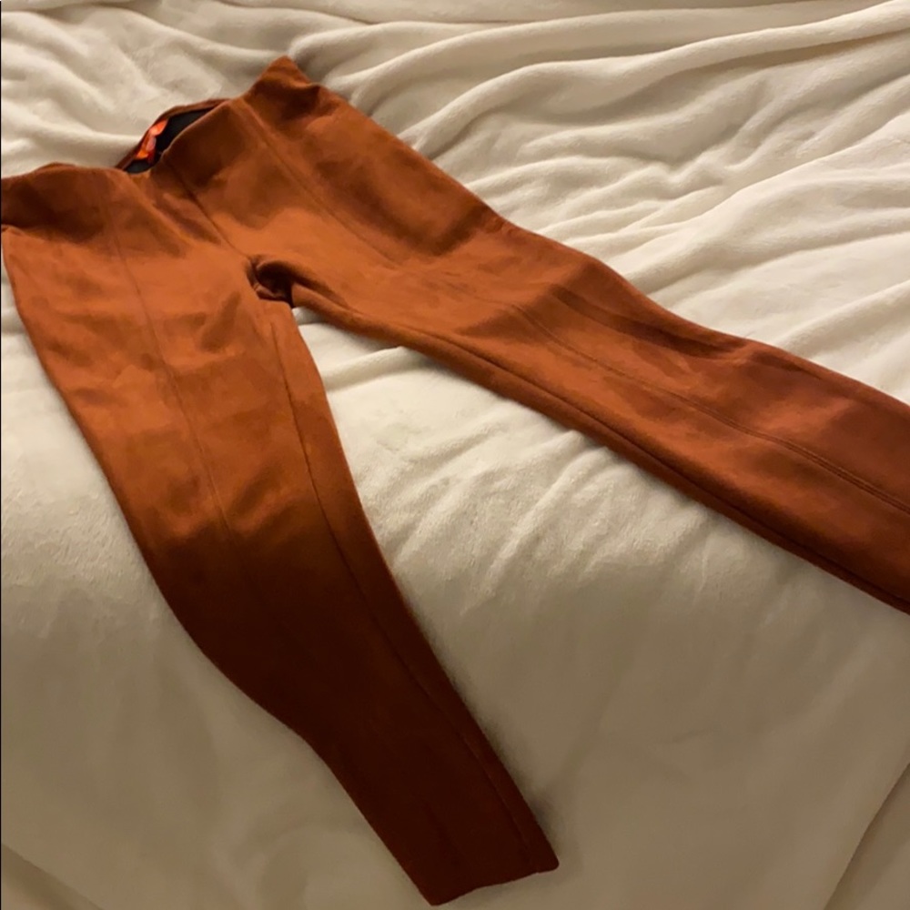 Tan suede Pants